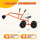 Sand Digger Excavator Ride-On Toy
