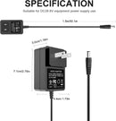 24V Ride-On Car Charger for Kids, 28.8V 0.8A, 5Ft Cord with US Plug