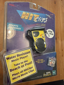 Yellow Water-Resistant Hit Clips Player Featuring Smash Mouth's All Star '02