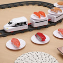 Battery-Powered Rotating Sushi Train Toy for Serving Delightful Treats