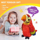 Chatty Plush Macaw - Your Fun Companion for Language Learning