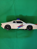 Retro Battery-Powered "Highway Patrol" Car - Unused Vintage Stock!