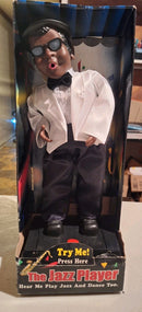 Jazz Musician 16" Collectible Figurine (2004) with Original Packaging