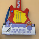 FAO Schwarz Stage Stars Interactive Guitar featuring Whammy Bar, Sound Effects, Lights, and Custom Stickers