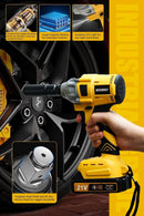 Electric Cordless Impact Wrench 258Ft-lb (350N.m) for Tires and Home Use