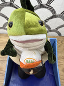 Gemmy 2007 Animated Fishing Plush Tabletop Decor with "Woo Hoo" Sound