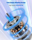 Pair of RS550 DC Motors 12V 40000RPM for Power Wheel Ride-On Car Enhancement