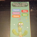 Interactive Singing Cactus Toy with Glow and Recording Features