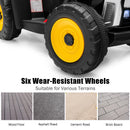 12V Electric Ride-on Tractor with Trailer, 3 Speed Options & Remote Control