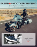 CNC Shift Lever Pegs for Harley Touring with Heel Toe Functionality