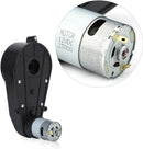 12V 23000RPM Low Noise Metal Gear Motor Gearbox for Children's Ride-On Cars
