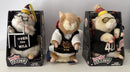 Gemmy Set of 3 Dancing Hamsters - 40th Celebration, Milestone, & Fitness Fanatic