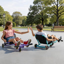 Outdoor Side-to-Side Swing Scooter for Kids - 132LB Capacity Riding Toy