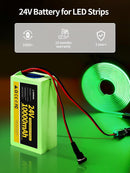 24V 10Ah Lithium Ion Battery for Ride-On Toys with 29.4V 1A Charger, Single Pack | 10000M