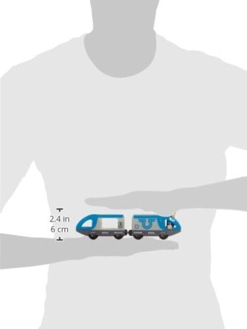Travel Battery-Powered Train Set 3-Piece Toy for Creative Young Engineers