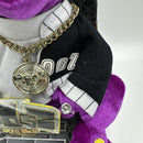 2005 Retro Gemmy Frogz Hip Hop Plush Frog with Rap and Dance Features