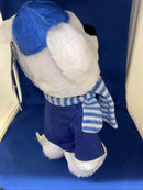 Gemmy Animated Shuffler Dancing Polar Bear "Oy Vey" for Hannukah Celebration