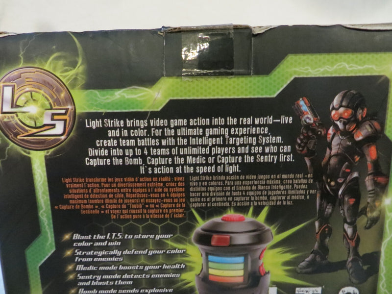 Light Strike I.T.S Laser Tag Target Kit Interactive Infrared Game Unopened