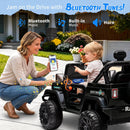 12V Electric Ride-On Truck for Kids with Remote Control and Dual 35W Motors