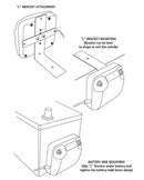 High-Performance 100A Black Battery Isolator