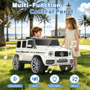 Electric G Wagon Ride-On Car for Kids with 12V Remote Control, 3 Speeds, Music & LED Lights