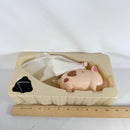 Retro Winged Pig Battery-Operated Flying Toy - Fun Novelty Gift