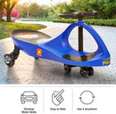 Police-Inspired Wiggle Car for Toddlers - Ages 3 and Up, 110 lbs Capacity