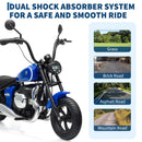Kids 24V Electric Dirt Bike with Training Wheels and 200W Motor for 45 Minutes of Fun