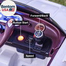 White Bentley Licensed Electric Kid Car with Parental Remote Control