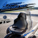 Aosom Black 12V Electric Go Kart for Children Ages 3-8