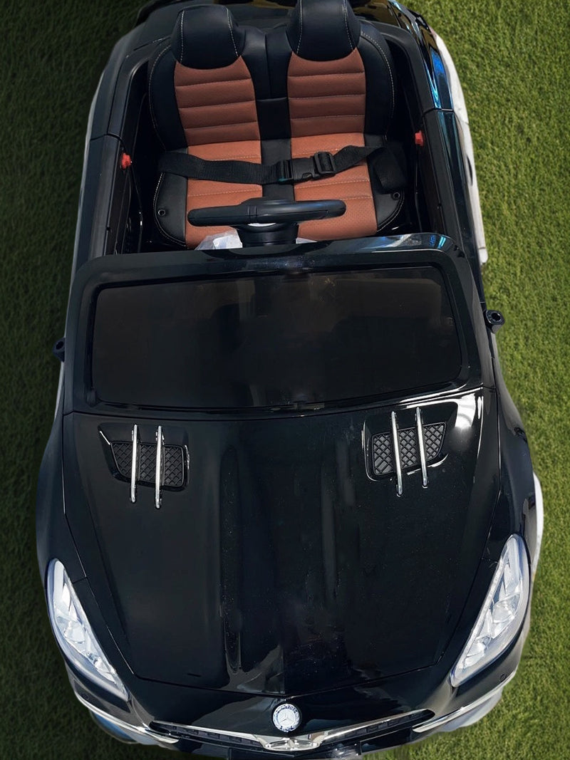 Kids Ride-On Remote Control Car with MP4 Screen LED Wheels Licensed Mercedes-Benz Various Colors