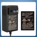EGK 12V Battery Charger with 6.6ft Cable, Black