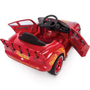 Cars Lightning McQueen Electric Ride-On Toy with Sound Effects, Suitable for Ages 3 and Up