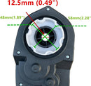24V Powerful Gearbox with 30000RPM High Torque Motor for Wheels