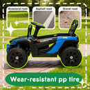 24V Children’s UTV with Remote Control, Bluetooth Audio, and 4-Wheel Suspension