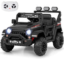 12V Electric Ride-On Truck for Kids with Dual Motors, Spring Suspension, and Remote Control