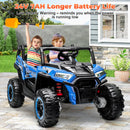 24V Electric 2-Seater Kids Ride-On Truck with Remote Control and 4WD