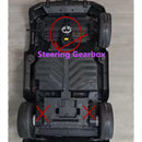 24V 390 Kids Electric Vehicle Steering Gearbox with 24 Volt Motor