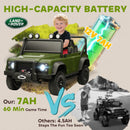12V Dark Green Remote Control Kids Ride-On Land Rover Defender 110 SVX