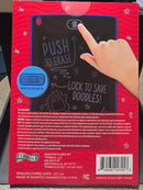 Endless Creativity: 6.5” Easy-Erase Sketch Pad with Stylus Battery