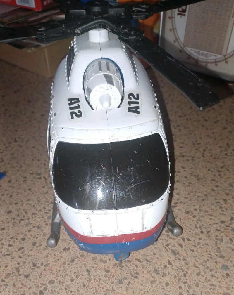 Working State Road Rippers Rush and Rescue Helicopter Toy with Batteries Included