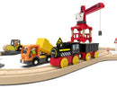 Motorized Magnetic Train Toy for Wooden Tracks