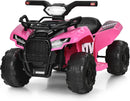 Pink Toddler Electric ATV: Rechargeable 6V, MP3 USB, Horn, Ages 18-36 Months