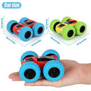 360° Rotating Blue Monster Truck Toy Cars for Kids (Set of 2)