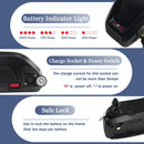 48V 10Ah Lithium-ion Battery Compatible with 100W to 1000W Motors