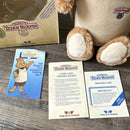 1985 Teddy Ruxpin Animated Talking Bear by Worlds of Wonder with Box and Cassette Manuals