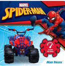 12V Electric Spiderman ATV Ride-On Car for Toddlers Ages 3-7, Max Weight 88lbs