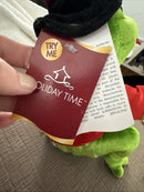 Retro 2006 Gemmy Dancing Animated Frog Sings "Deck The Halls"