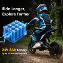 Electric Motocross Ride-On Motorcycle for Kids with Adjustable Speed