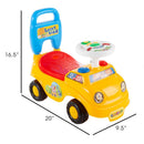 Lil' Rider Yellow Push Car for Scooting and Riding